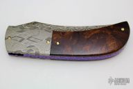 Damascus and Ironwood Folder