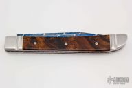 Damascus and Ironwood Slipjoint