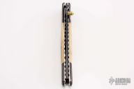 Damascus and Mammoth Ivory Linerlock