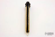 Damascus and Mammoth Ivory Linerlock Dagger