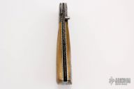 Damascus and Meteorite Linerlock