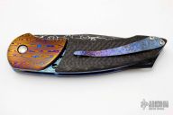 Damascus and MokuTi Linerlock