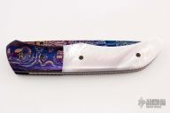 Damascus and MOP Linerlock