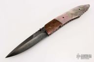 Damascus and Pearl Linerlock