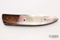 Damascus and Pearl Linerlock