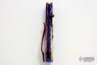 Damascus and Pearl Lockback