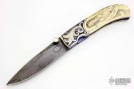 Damascus and Scrimshaw folder