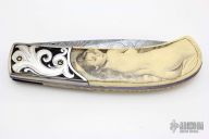 Damascus and Scrimshaw folder