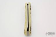 Damascus and Stag Lockback