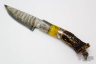 Damascus Art Knife