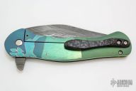 Damascus Carved Flipper