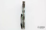 Damascus Carved Flipper