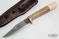 Damascus Clip Point