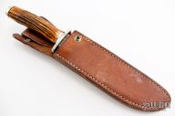 Damascus Clip Point Bowie