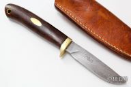 Damascus Drop Point