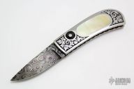 Damascus Engraved Automatic