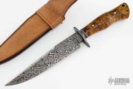 Damascus Fixed  Blade