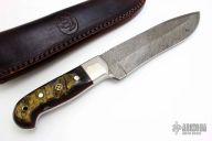 Damascus Fixed Blade