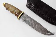 Damascus Fixed Blade