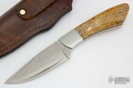 Damascus Fixed Blade