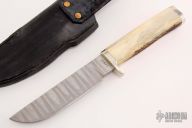 Damascus Fixed Blade