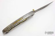 Damascus Linerlock