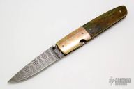Damascus Linerlock
