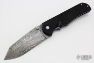 Damascus Linerlock