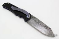 Damascus Linerlock