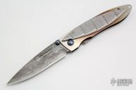 Damascus Linerlock