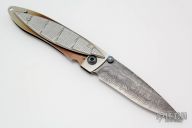 Damascus Linerlock