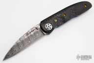 Damascus Linerlock