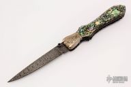 Damascus Linerlock