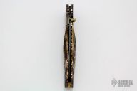 Damascus Linerlock Dagger