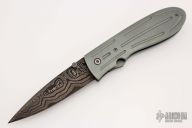 Damascus Linerlock Folder