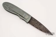 Damascus Linerlock Folder