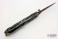 Damascus Lockback Dagger