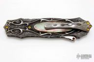 Damascus Lockback Dagger