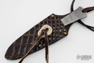 Damascus Neck Knife