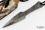 Damascus Neck Knife