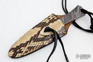 Damascus Neck Knife