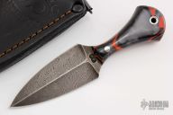 Damascus Neck Knife