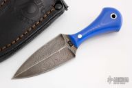 Damascus Neck Knife