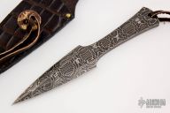 Damascus Neck Knife