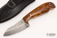 Damascus Skinner - Chisel Ground
