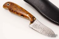 Damascus Skinner - Chisel Ground