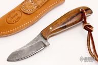 Damascus Skinner - Chisel Ground
