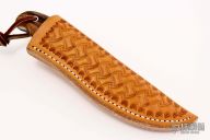 Damascus Skinner - Chisel Ground