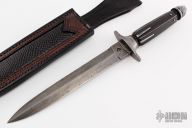 Damascus Takedown Dagger