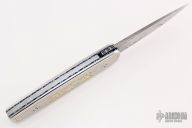 Damasteel Linerlock - Engraved